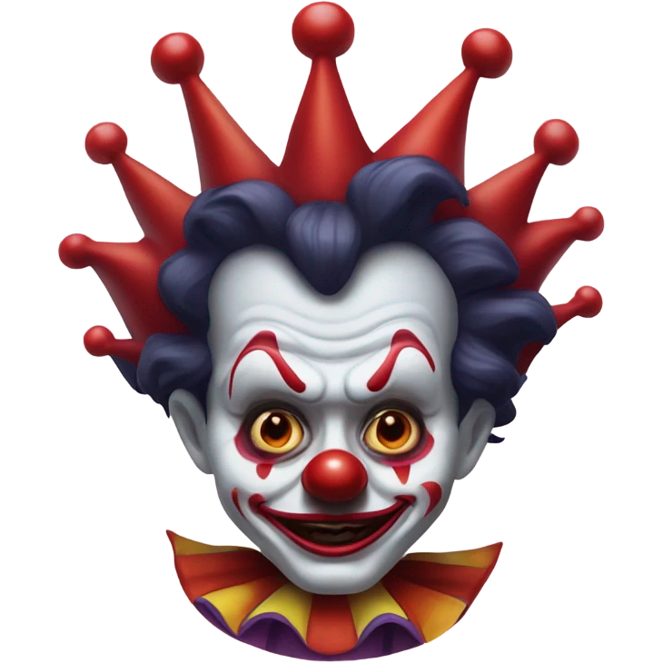 clown demon who resembles nole musk emoji