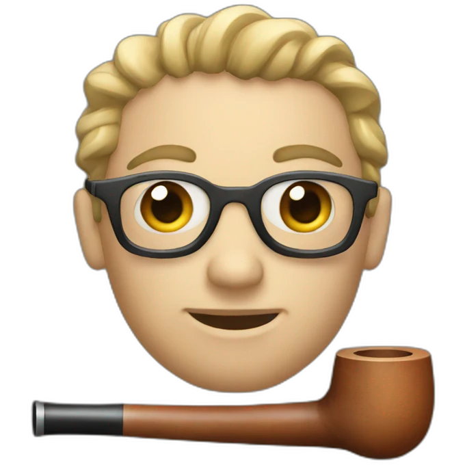 Une pipe emoji