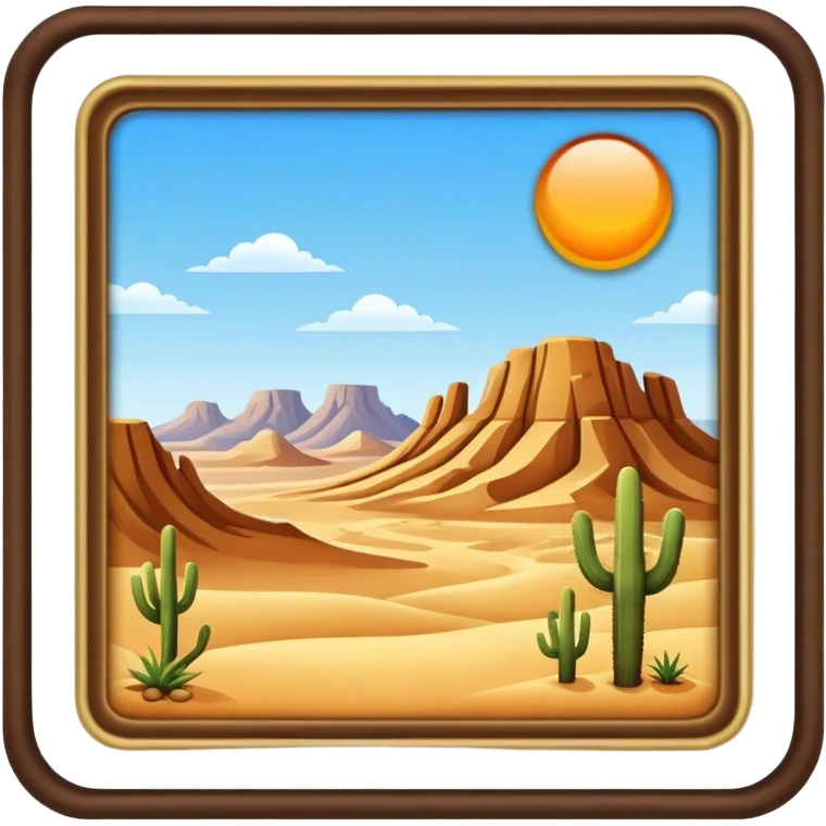 desert emoji