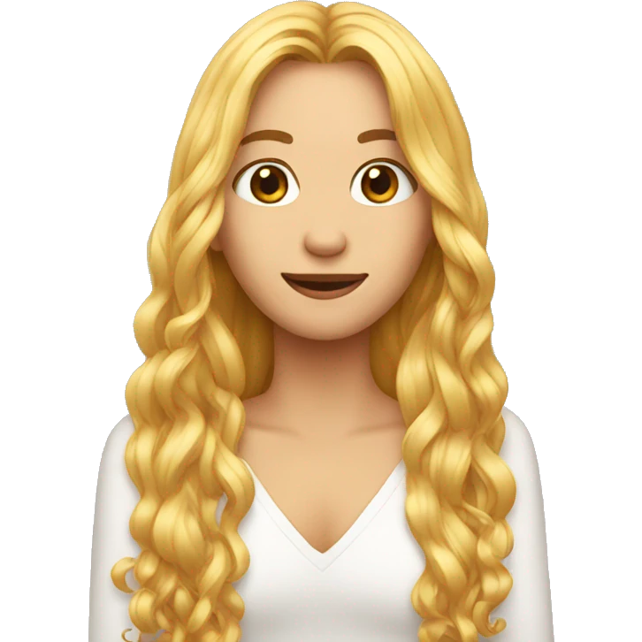 long hair emoji