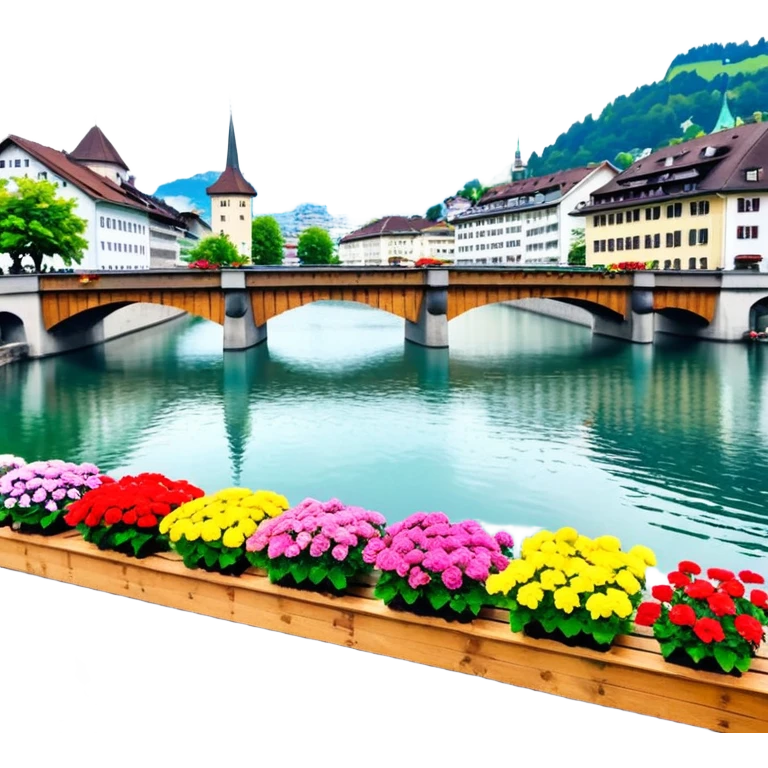 kapellbrücke in luzern emoji