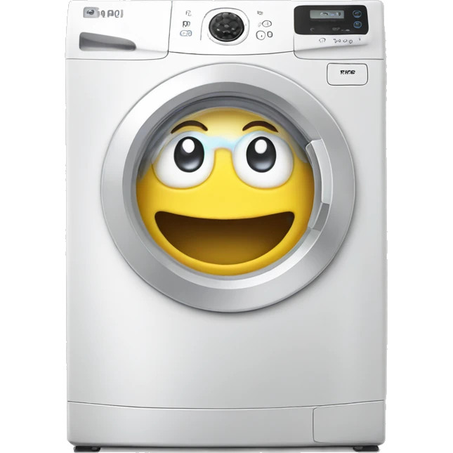 we are electromenager brand, the icon is a washing machine with smile emoji