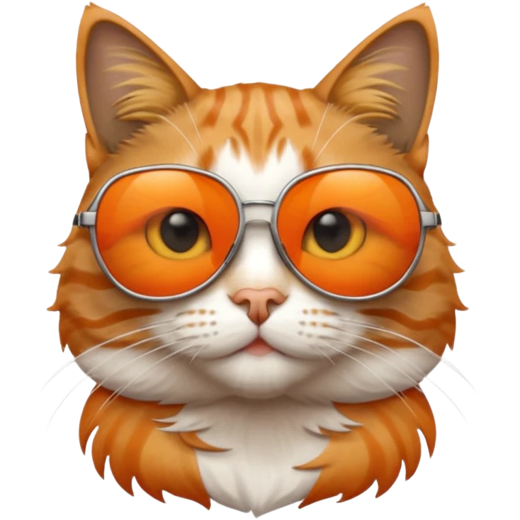 Cat wearing sunglasses emoji