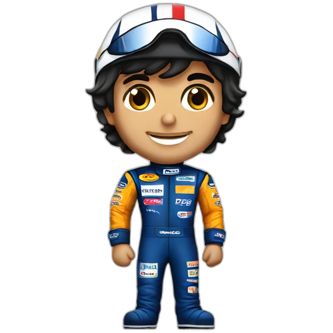 Carlos sainz Formula 1 driver emoji