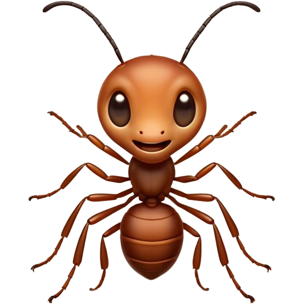 Cinematic Cheeky Ant Portrait Emoji, Head tilted dramatically with an exaggeratedly shocked expression, featuring a diminutive, agile body with wide, comically expressive eyes full of playful disbelief and subtly animated antennae, Simplified yet hilariously expressive features, highly detailed, glowing with a slightly sassy earthy glow, high shine, dramatic yet playful, stylized with an air of cheeky insect mischief, soft glowing outline, capturing the essence of a meme-worthy ant that looks ready to scurry its way into viral fame! emoji