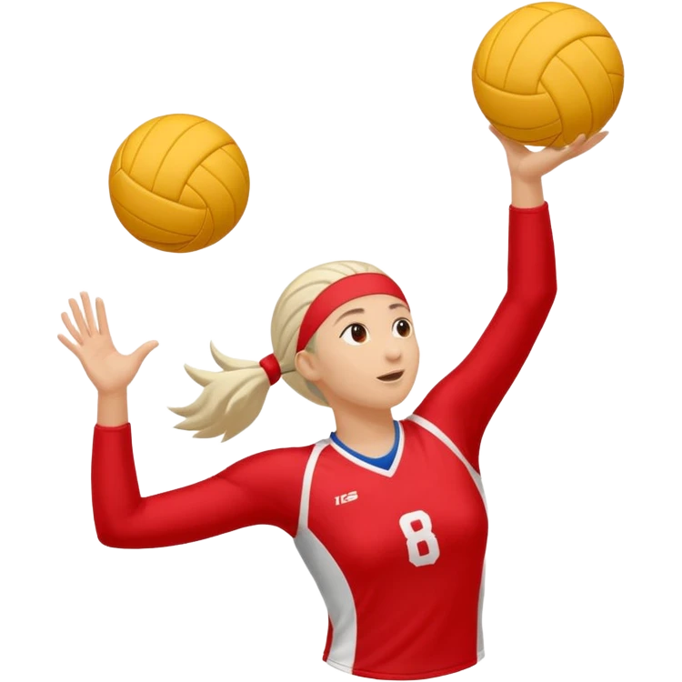 red de voleibol  emoji