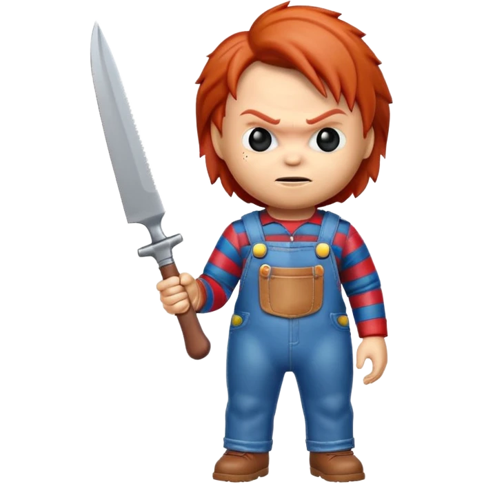 Un emojin de chuky emoji