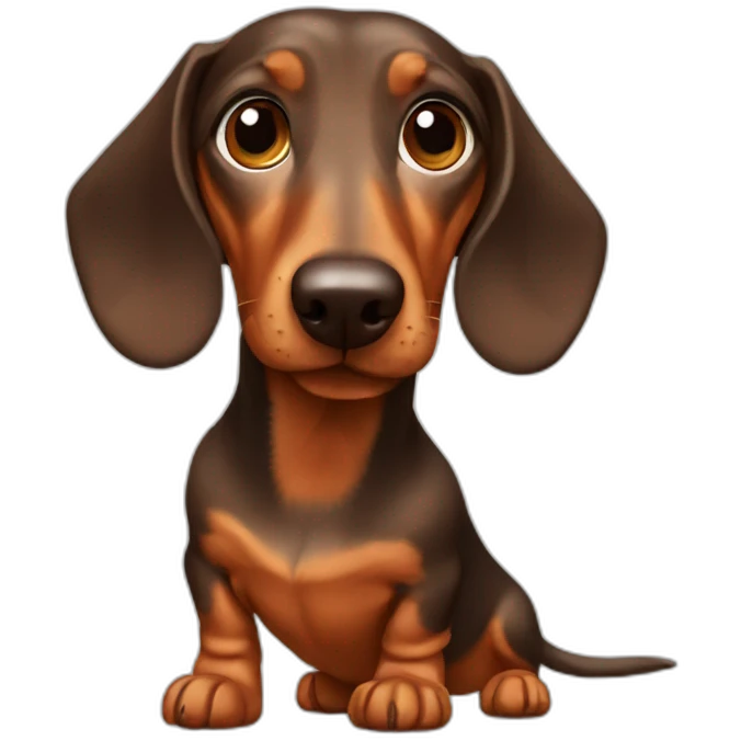 dachshund emoji