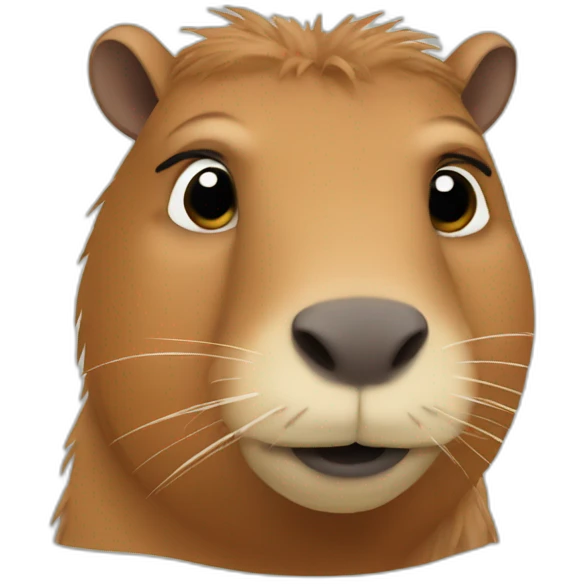 human capybara emoji