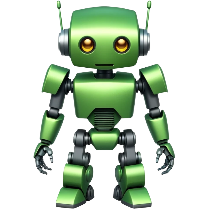 green robot emoji