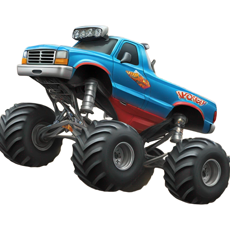 monster jam  emoji