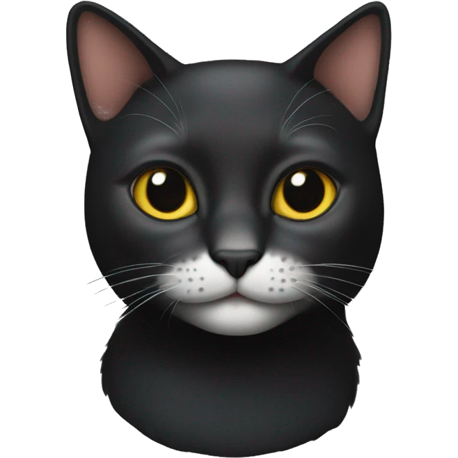 Gato negro  emoji