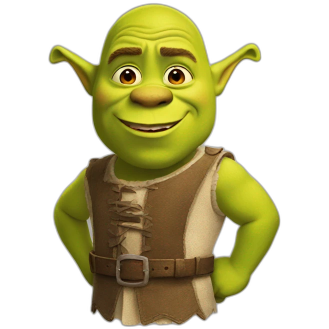 Shrek volant emoji