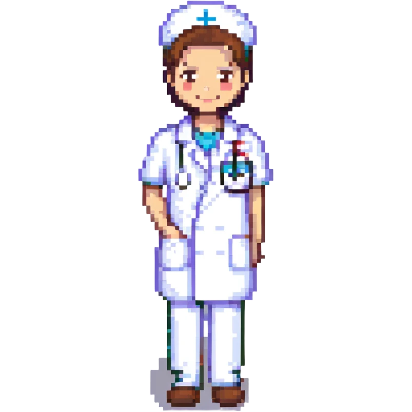 Italian male nurse emoji
