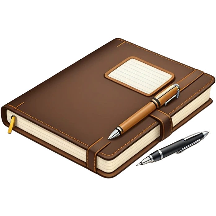 business notebook emoji