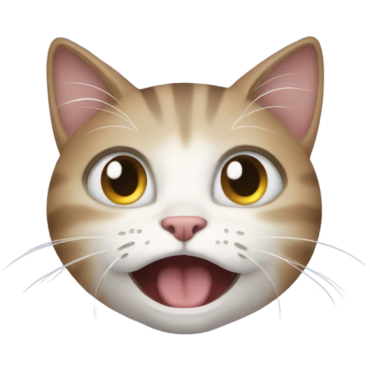Cat cry emoji