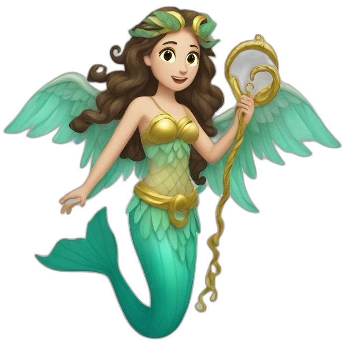 siren (greek mythology) emoji