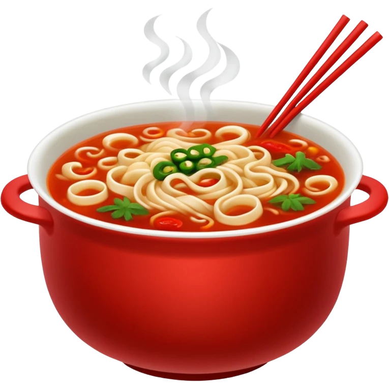 Noodle acılı emoji
