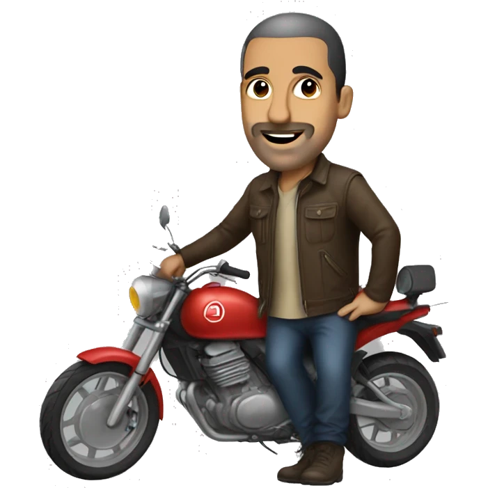 moto with armenian man emoji