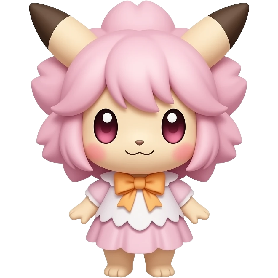 Sakura plush pokemon full body!!! emoji