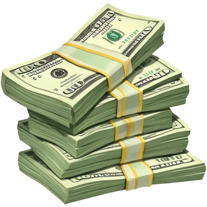 Falling value of the dollar  emoji