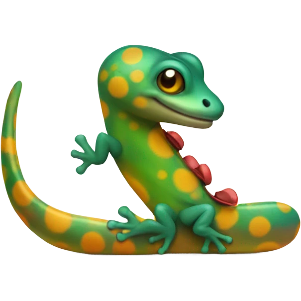 Salamander with boots emoji