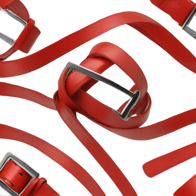 Red belt  emoji