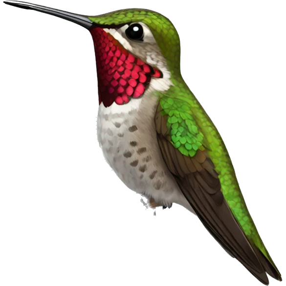 anna's Hummingbird emoji