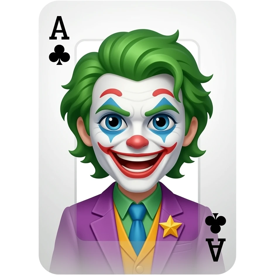 Joker card emoji