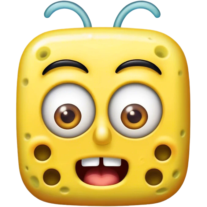 Create a sponge bob emoji saying 3 hours later  emoji