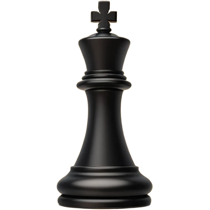 black chess tower emoji