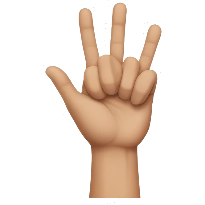 albanian hand sign emoji