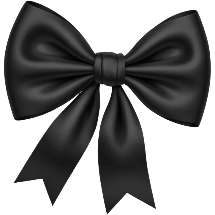 Élégant bow emoji