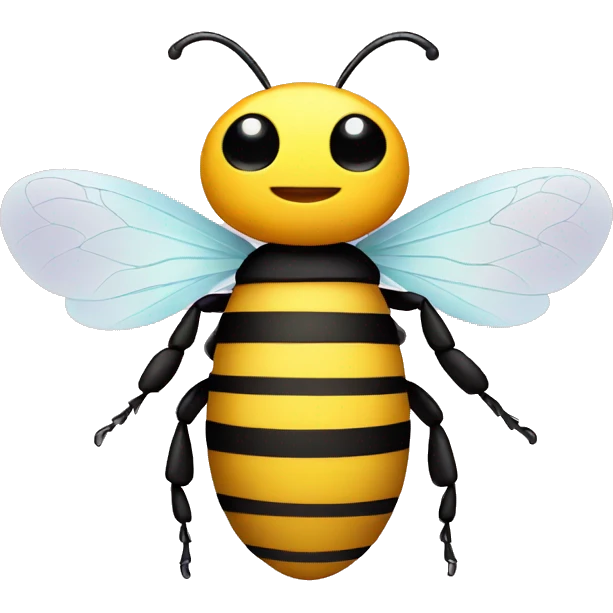 quit fat bee emoji