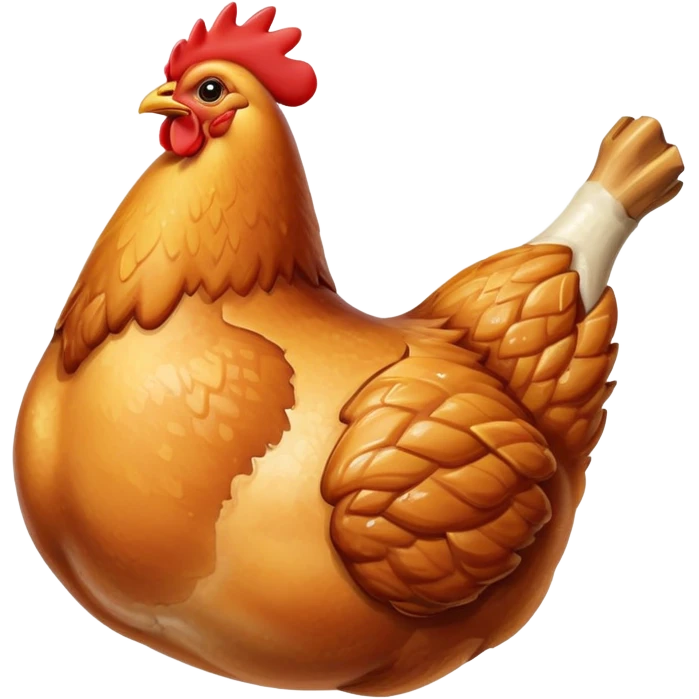 chicken leg emoji