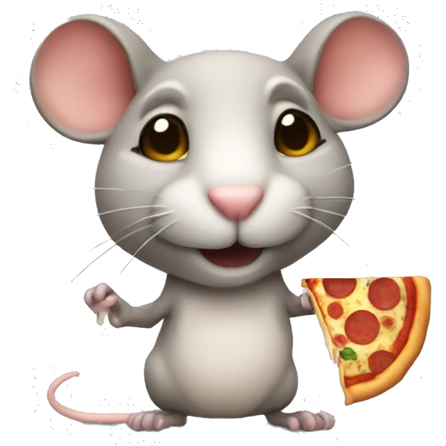 Pizza rat emoji