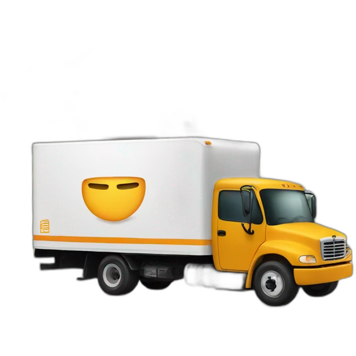 AMAZON DELIVERY TRUCK emoji