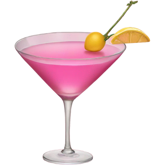Pink martini  emoji
