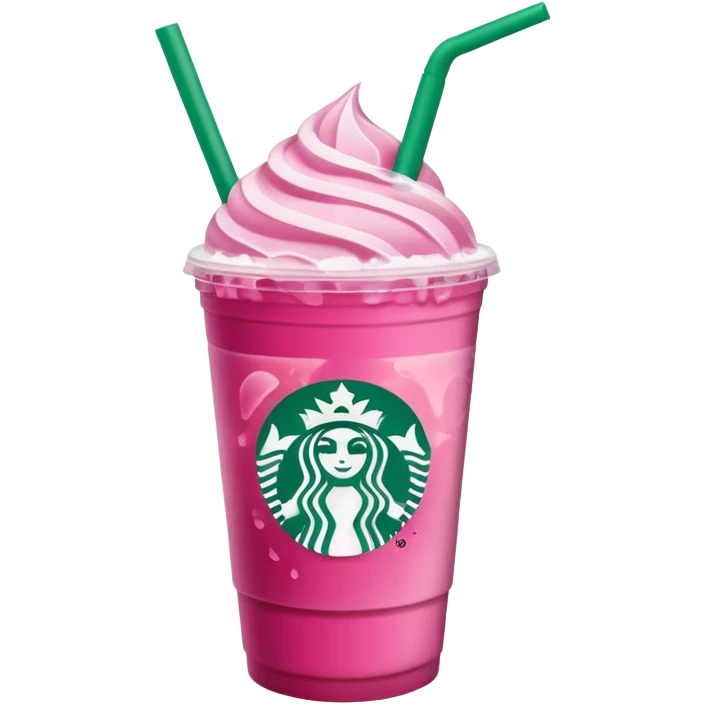 starbucks pink drink emoji