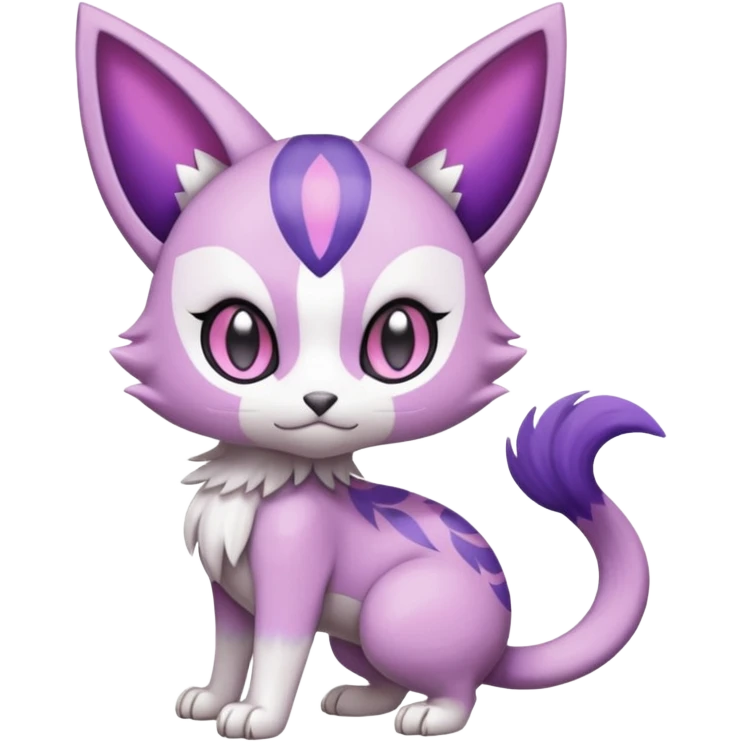 Meloetta-Purrloin-Gatomon-Trico-Pokémon-Fakémon-fusion-hybrid-creature emoji