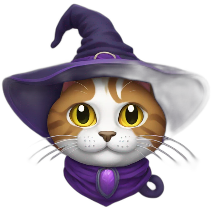 witch cat emoji