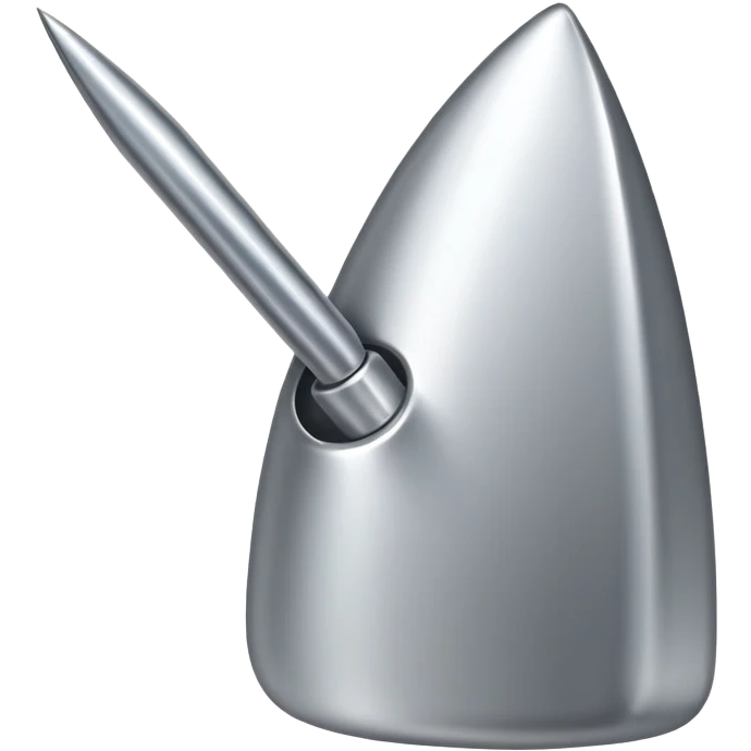 simple metal nail emoji
