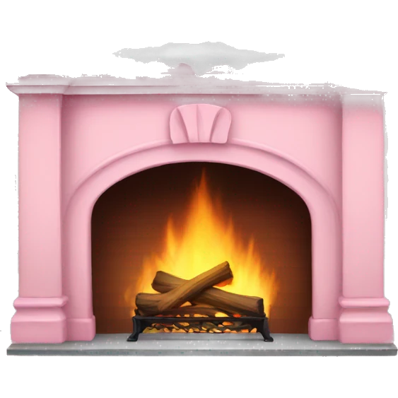 Winter Pink FirePlace emoji