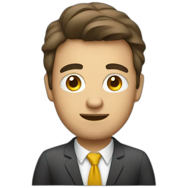 An entrepreneur not doing money  emoji