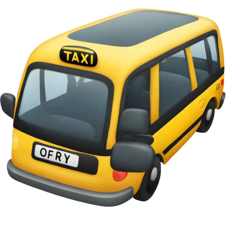 Taxi uber  emoji