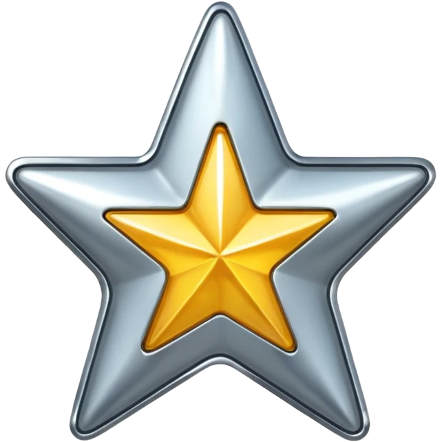 chrome star shiny emoji