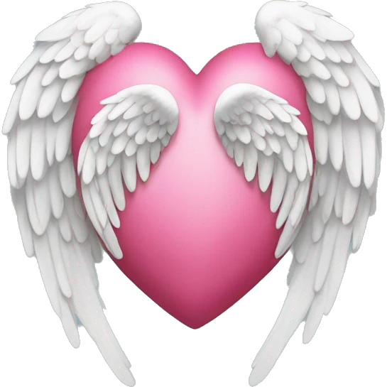 heart with angel wings emoji