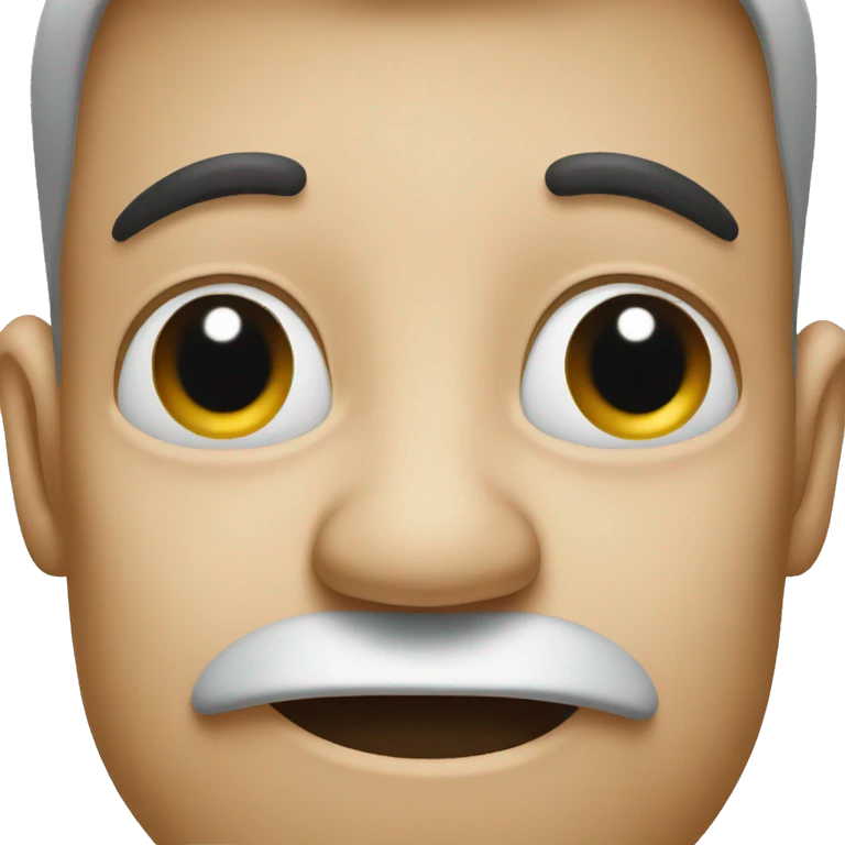 Funny big nose emoji