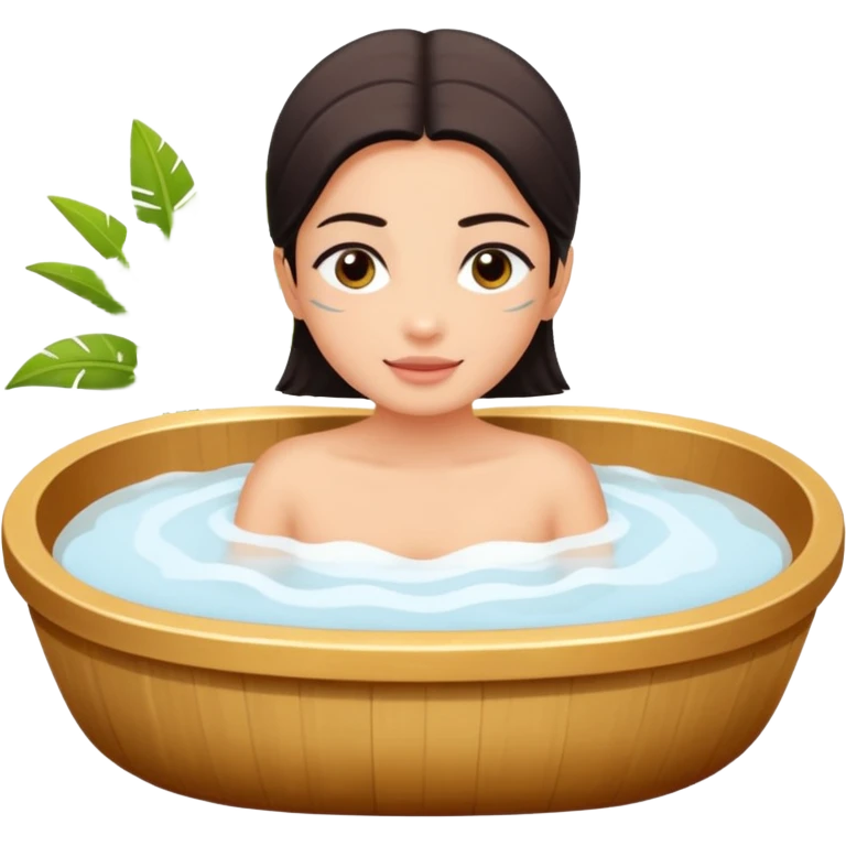ubud massage bath emoji