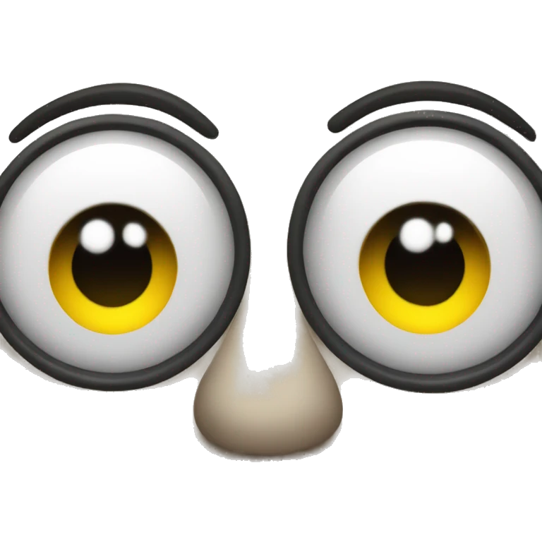 A car with eyes emoji